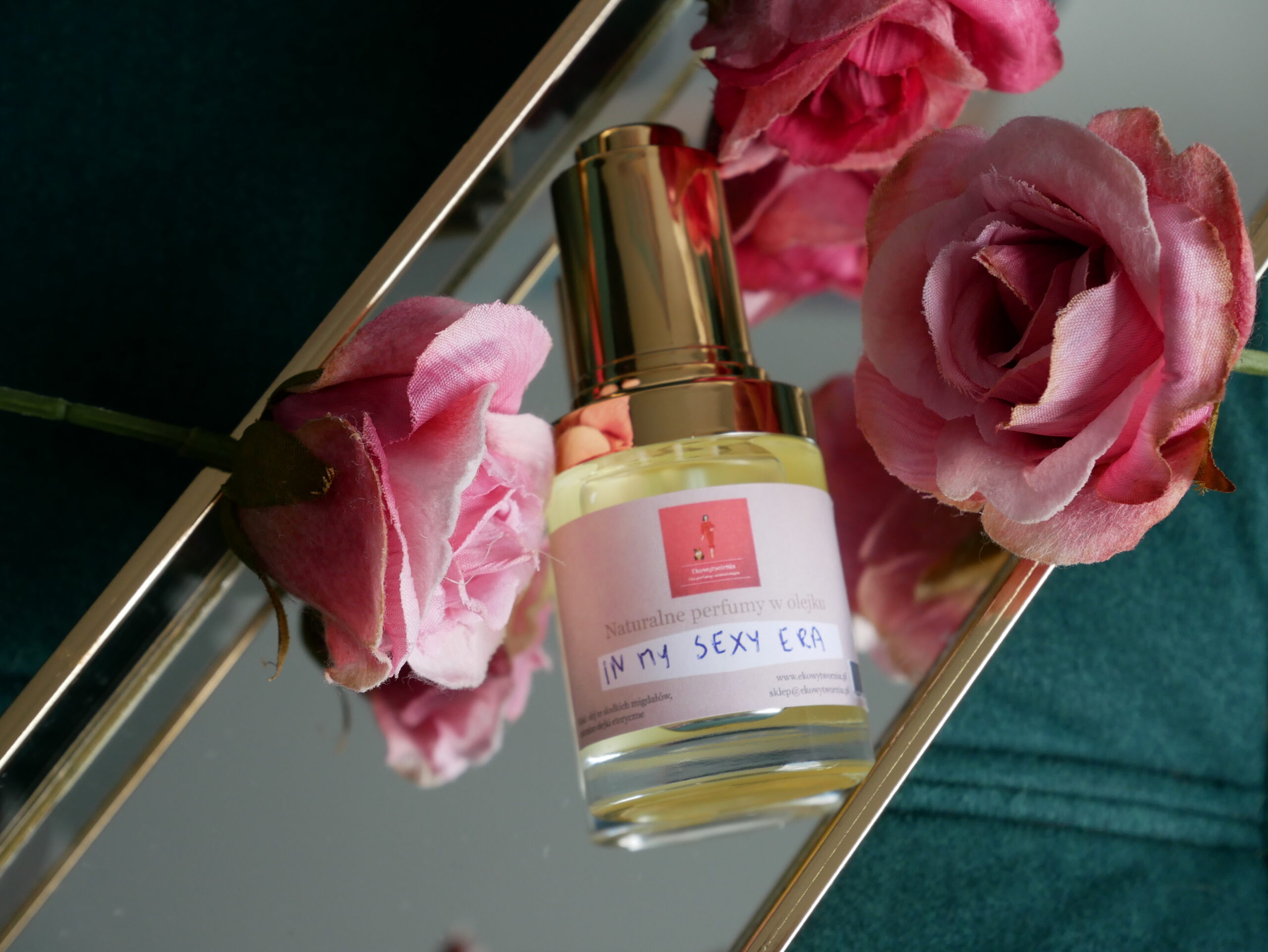 Naturalne perfumy damskie w olejku ,,In my sexy era"