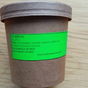 Sól do kąpieli różana