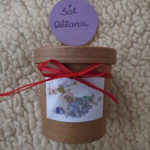 Sól do kąpieli różana